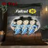 Cartoon Fallout 2D Flat Pattern Flannel Blanket High Quality All Seasons Warmth and Comfort Perfect for Christmas Gifts.PMT0914064