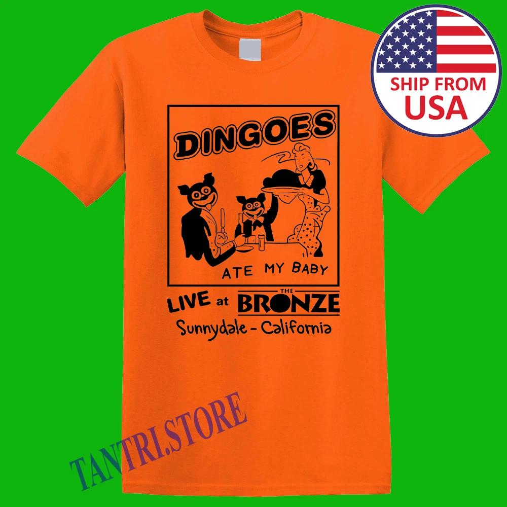 Dingoes Ate My Baby At The Bronze Men s Orange Size S to 3XL S