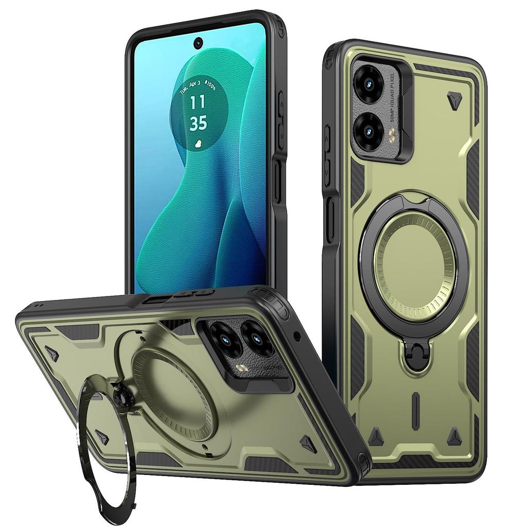 Motorola Moto G 5G 2024 Cross-Border Magnetic Stylus Anti-Drop Case