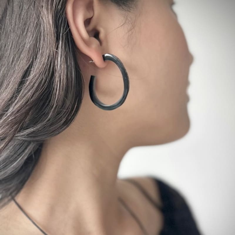 SUZURAN Lento Earring Lento Right Angle & Silver Earrings