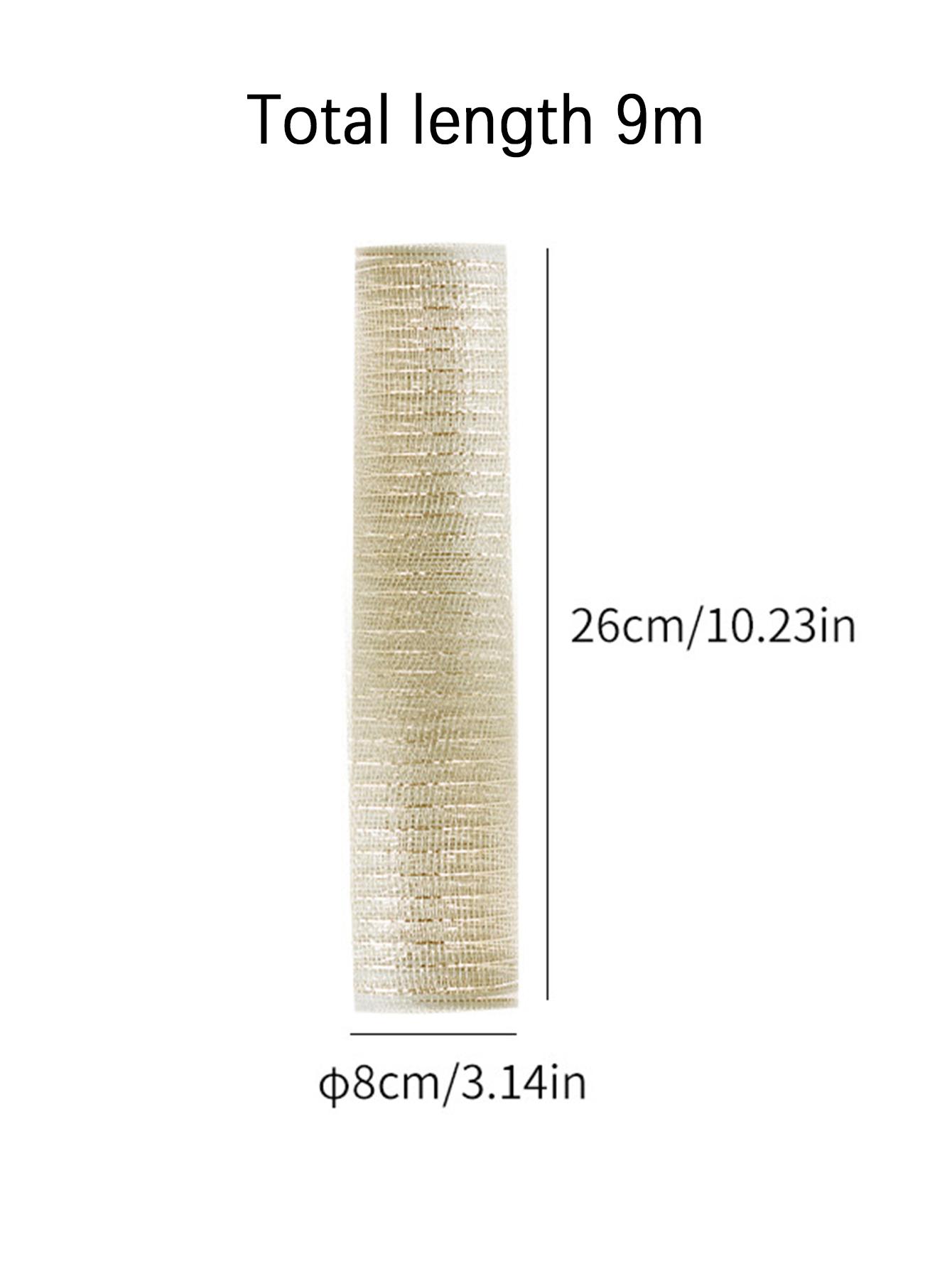 

1 шт. украшение для рождественской елки золотая ПП пряжа с рождественской подвеской Металлическая сетка/Рождественская лента/лента для упаковки подарков