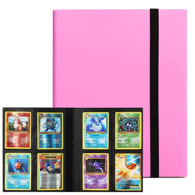 Card Card Sticker 4 Holds 160 Cover Is PP Elastic Bandage Card Collect Other Game Cards File, Binder, File, Pockets, Cards, Material, Binding, Sheet,