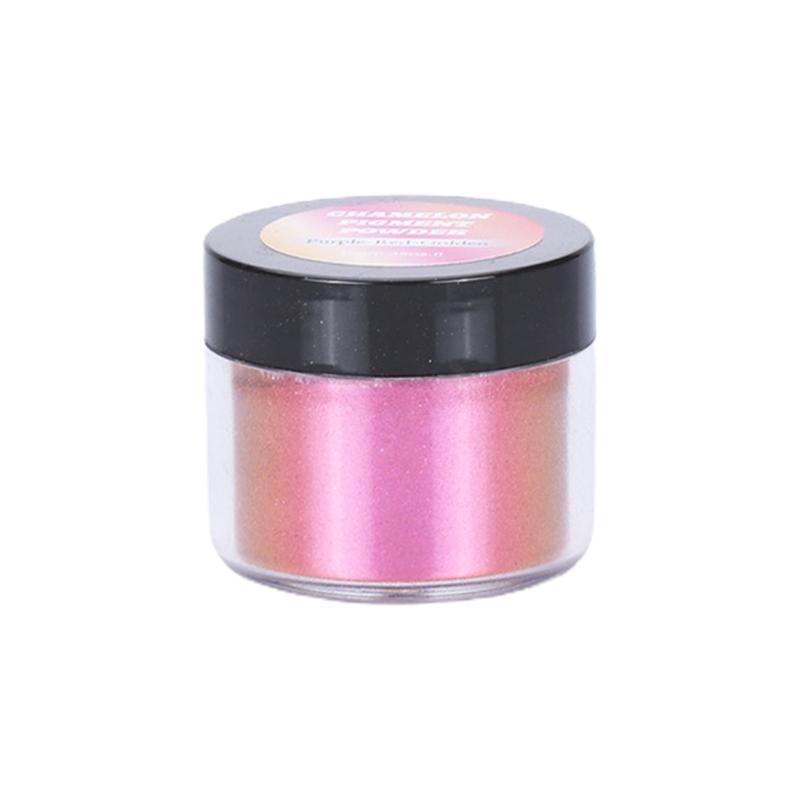 Chameleon-Powder Color Shift Slídový prášek pro epoxidovou pryskyřici Perleťový pigmentový prášek pro malování Výroba mýdla Sliz 12 barev