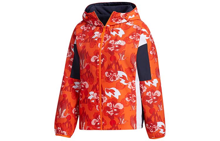 Adidas Jackets Women s Red Hooded Moderate Other GT6489 XS