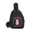 Easter Printed Shoulder Bag Men's and Women's Versatile Casual Children's Breast Bag Crossbody Bag