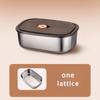 Large Capacity 304 Stainless Steel Lunch Box Travel Picnic Portable Cute Pattern Leak Proof Bento Box Microwave Safe
