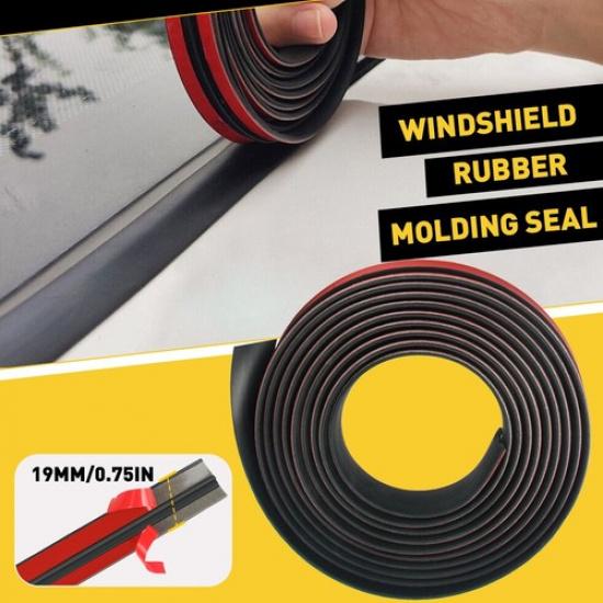 4M Car Roof Rubber Seal Windshield Window Strip Sealed Moulding Trim Accessories