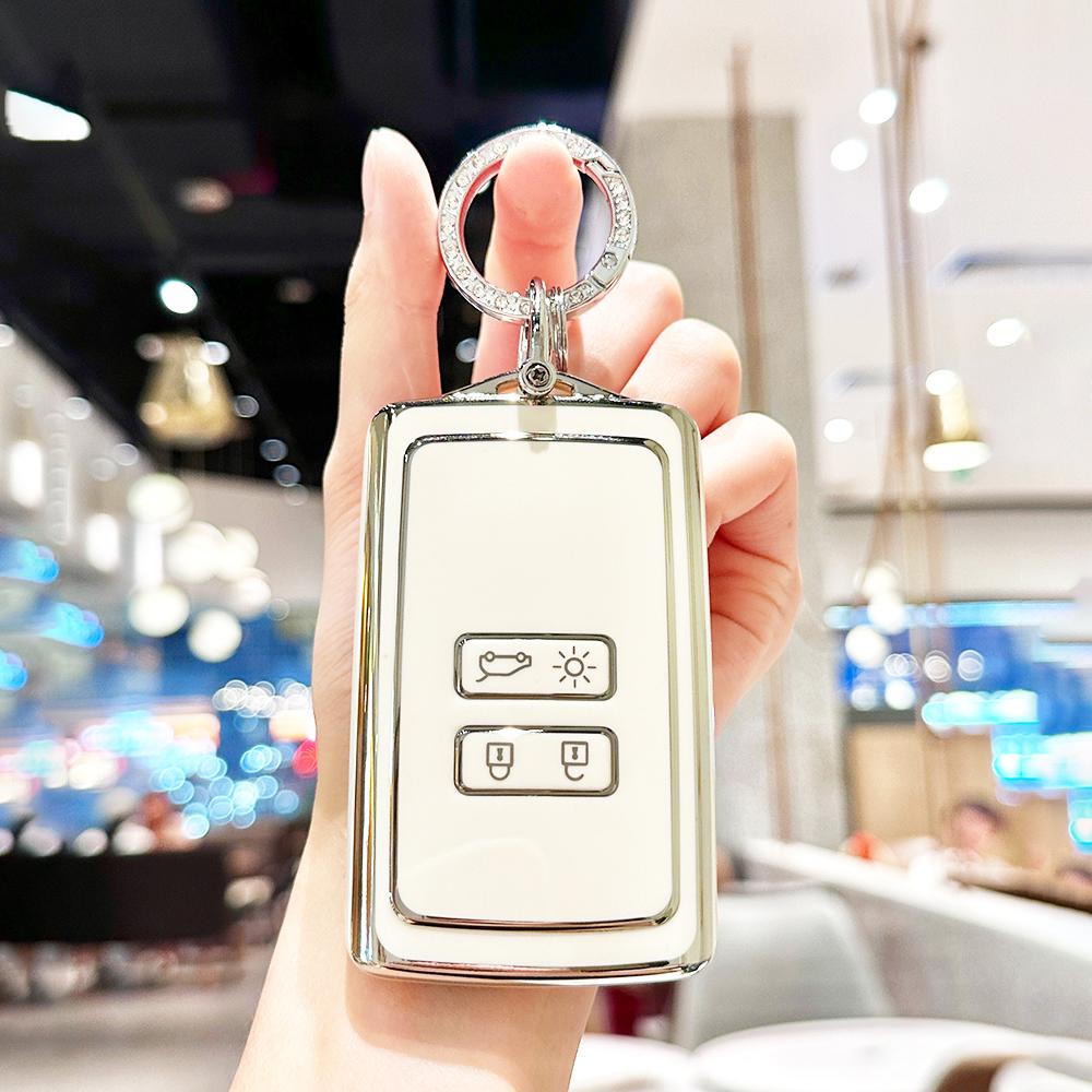 Tpu Auto Car Key Cover Case For Renault Koleos Kadjar Captur Megane Talisman Espace Clio Zoe Scenic 4 Arkana Dacia Sandero
