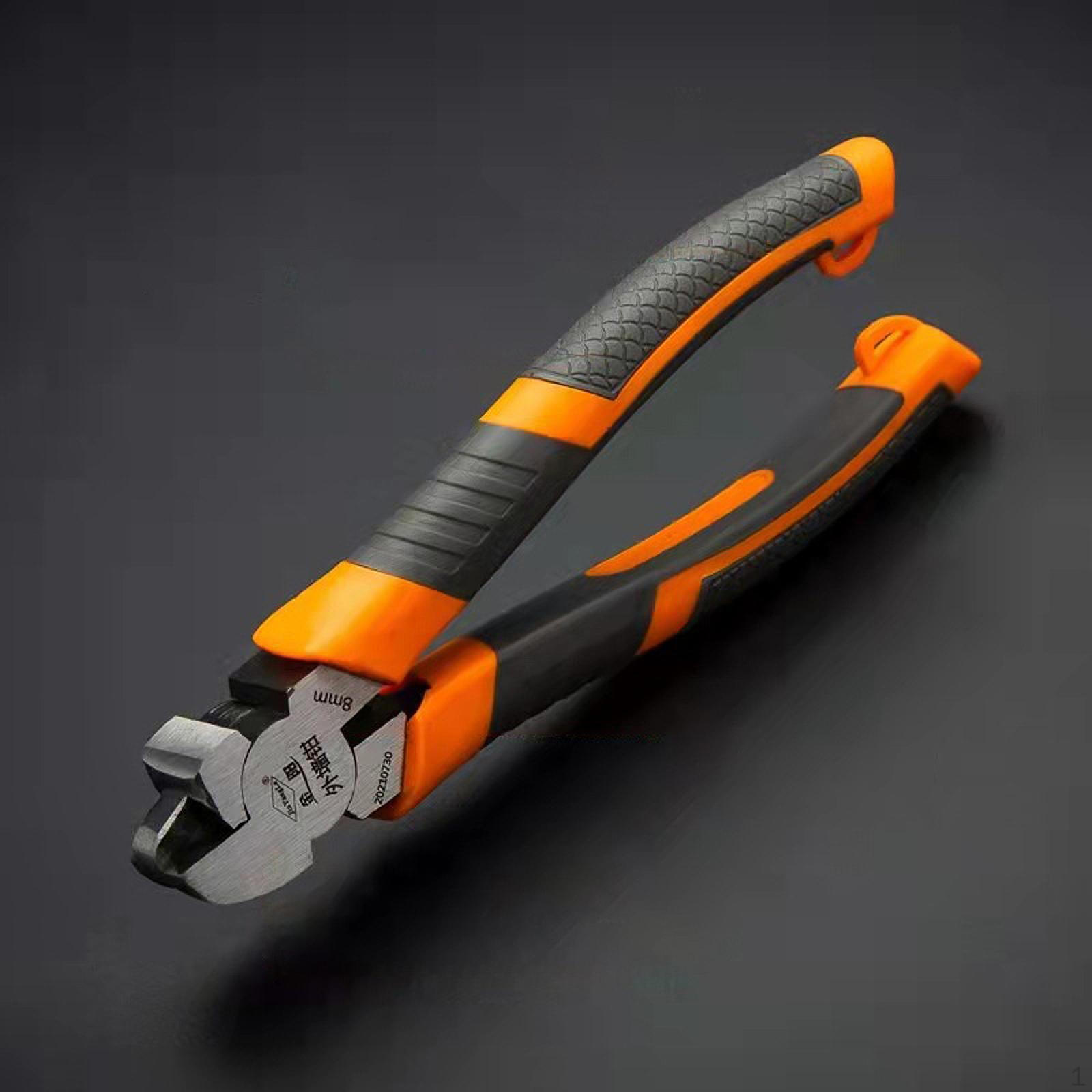 

Плоскогубцы для резки с алюминиевой рамой, эргономичная ручка, ручной инструмент с квадратным отверстием и V-образным пазом