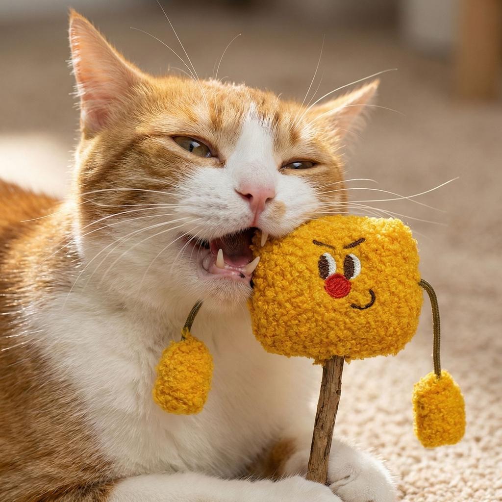 Cats Mint Chewing Toy Teething Toy For Cats Pet Toy