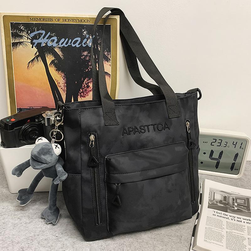 Large Capacity Contrast Shoulder Bag Women's Crossbody Bag