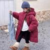 Chaqueta de Plumón de Pato Blanca para Niños Abrigo Largo Grueso Cálido para Niños Niñas Parkas 2026 Invierno Nuevo Informal Abrigos para Niños Adolescentes