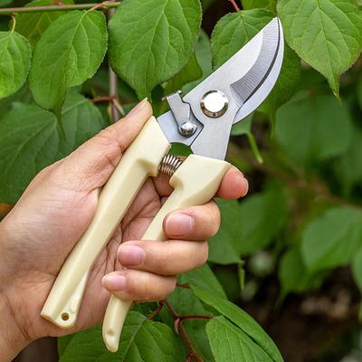 Gartenschere aus Edelstahl Gartenschere Handwerkzeuge Obstschneiden Gartengeräte Outdoor-Gartenbau Landschaftswerkzeuge