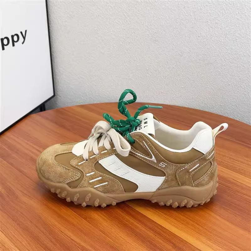 

Platform women s new yellow shoes, summer mesh breathable casual sports net shoes 35 коричневый