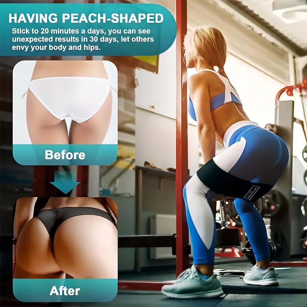 Women Hip Strength Training Fabric Booty Exercise Bands Home Bandas Elastica Fitness Hip Circle Anti Slip Resistance Bands