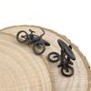 Extreme Wings Hollow Out Bicycle Theme Cufflinks Sports Suit Dual Purpose Trendy Men's Essential Wear Resistant Precision