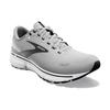 Brooks Ghost 15 Tessuto Traspirante Comodo Antiscivolo Durevole Scarpe da Corsa da Maratona Basse Sneaker da Uomo Grigio Nero 110393-098