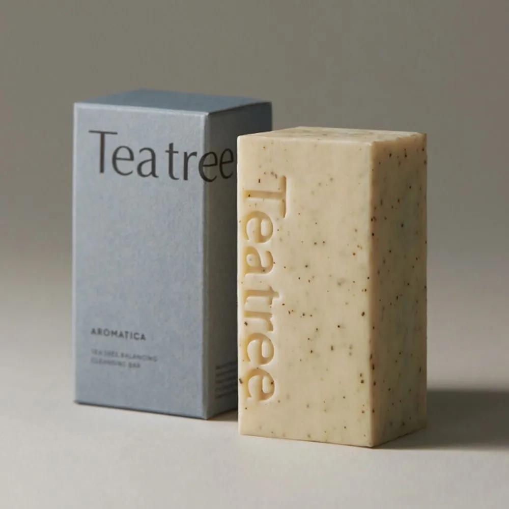 2 AROMATICA Tea Tree Balancing Cleansing Bars