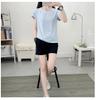 Women's Quick-Dry Ice Silk T-Shirt, Lightweight & Breathable, Casual Round Neck Short Sleeve
