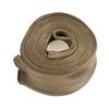 Durable Basalt Fiber Heat Shield Sleeve Heat Proof Fireproof Fuel Line Heat Shield Adjustable Exhaust Pipe Wrap Car Application