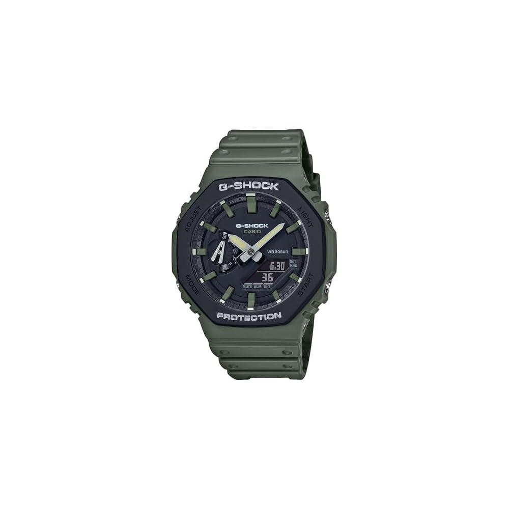 Casio G-Shock GA-2110SU-3AJF Men's Utility Color Watch Carbon Core Guard Structure Green