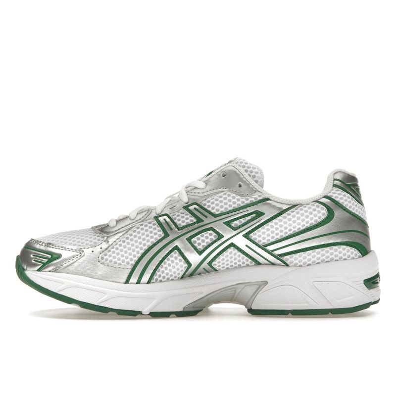 Asics Gel 1130 White Silver Green Unisex Sneakers 1203A701-100
