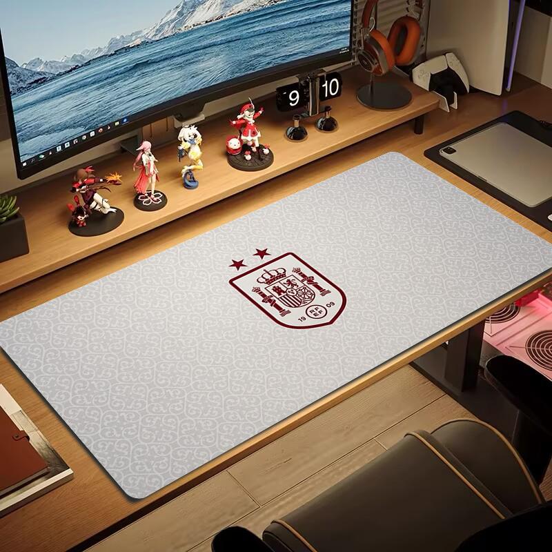 Spain national football team Mouse Pad Large Gaming Table Cushion Non-slip Laptop Tablet Big Mousepad XXL Mat Mini PC Playmat With Lock edge_xia