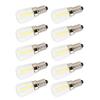 10Pcs E14 Long Filament Mini LED High Brightness Light Bulbs 1.5W AC230V