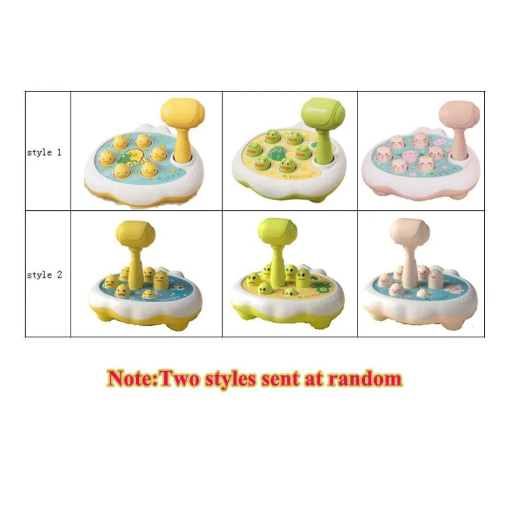 Duck/Frog/Pig Baby Toy Montessori Learning Game Educational Puzzle Gift for 12 24 Months Toddler Boy/Girl with Hammer