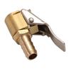 Auto Car Tire Inflator Valve Connector Air Chuck Brass 6mm Clip Clamp