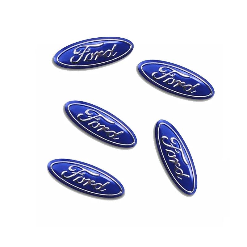 Car Sticker 2025 Hot New 2025 Hot 5/10Pcs Car Logo Control Key Emblem Stickers Accessories For Ford S MAX Ranger Focus Fiesta Mo