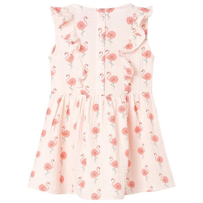 Robe pour enfants à volants rose pâle 92/104/116/128/140