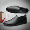 Spring and Autumn Casual Shoes Men's Gloves White Shoes Business Dress Leather Shoes Soft Sole Driving Shoes