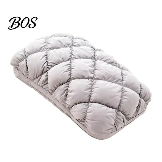 Plush Cloud-like Pillow Pineapple Bun Pillow, Fluffy Quilted Bed Cooling Marshmallow-Soft Breathable Sleep for Adults Bedroom Dorm Sleeping