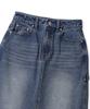 CGP (Women) Denim Long Skirt_Washed Blue