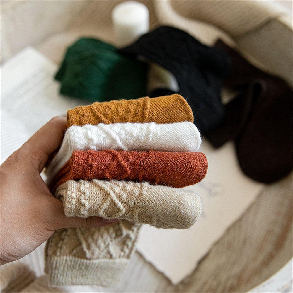 

Носки в японском стиле, уличные, термоноски, кашемир, шерсть, длинные женские носки