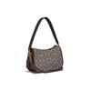 Swinger Classic Jacquard Fabric With Leather Shoulder Bag, Pochette, Handbag, Crossbody Bag, Shoulder Bag Women's C0721-B4S0M