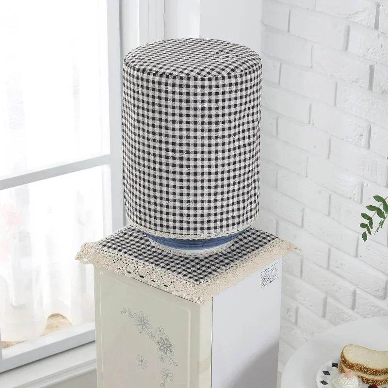 

Water Bottle Dispenser Dust Proof Cover 2pcs/Set Cloth Accessories Decorative Fountains Indoor Protector Package Top