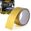 1 Roll Car Aluminum Foil Adhesive Reflective Heat Shield Resistant Wrap Tape 2" x 16Ft Gold