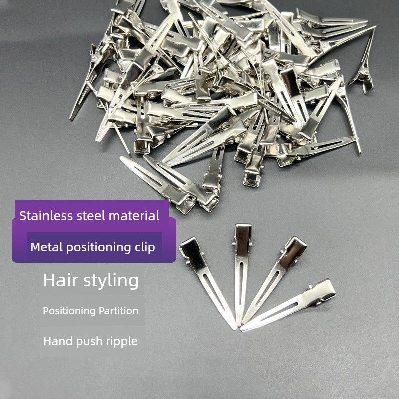 Steel Clip Perm Clamp Styling Pin Small Size Locating Clip Hairdressing Professional Barber Shop All Products Partition Special Clip