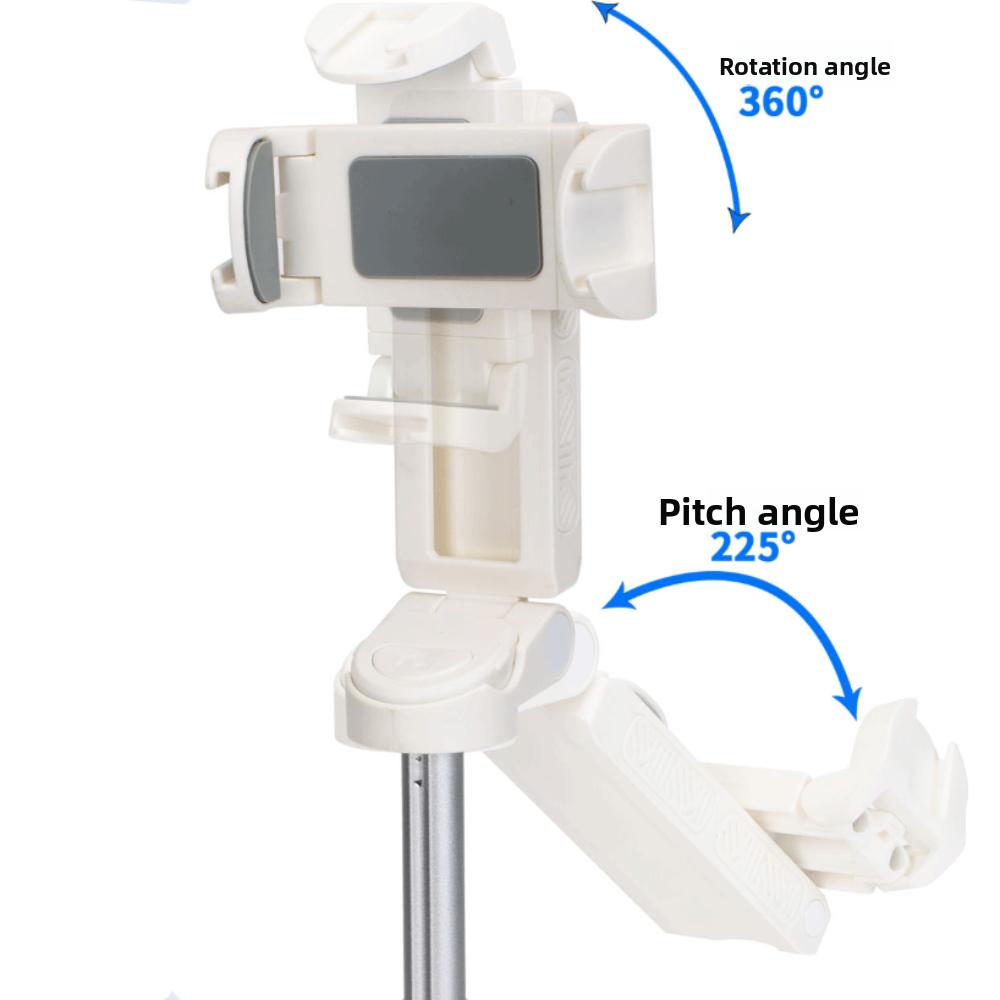 360° Rotation Bluetooth Selfie Stick 3 In 1 Selfie Stick Tripod Mini Telescopic Selfie Stick  Home