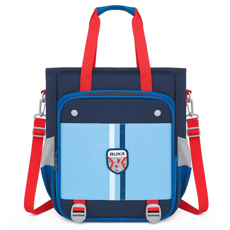BUKA 2025 Summer New Pupil Portable Tutoring Bag Lightweight Multi-purpose Kid's Bags Wear-resistant Oxford Student Homework Storage Bag Art Package