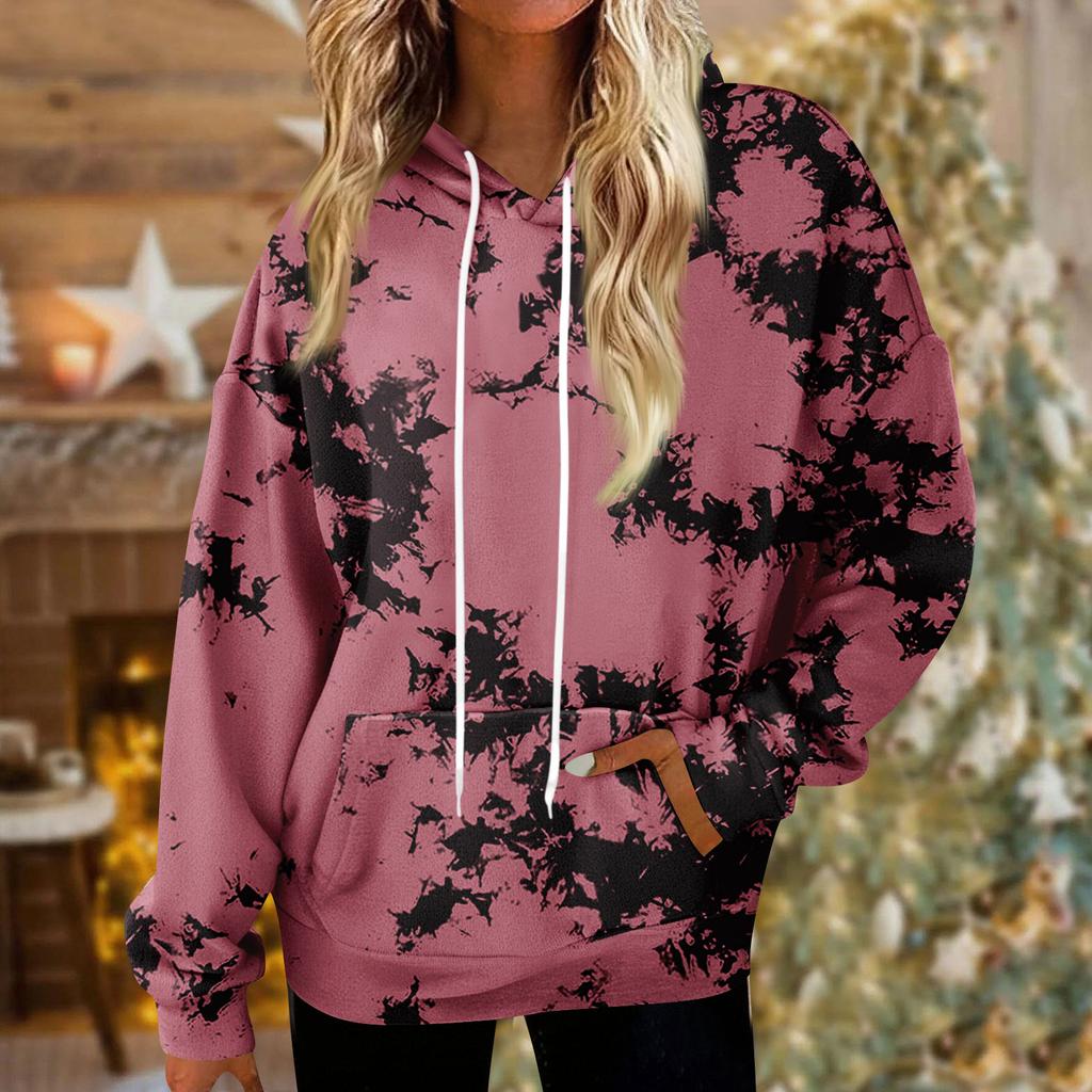Hoodies For Women Oversized Winter Plush Cute Sweatshirts Pullover Trendy Fall Winter Clothes