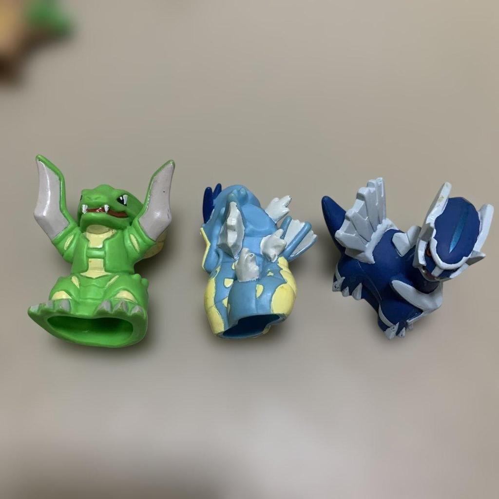 Used Pokemon Figures Soft Vinyl Finger Puppets 21 Pieces