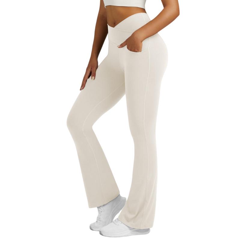 Women's High Waist Bootcut Yoga Pants - Flare Leggings for Gym, Running, Outdoor, and Formal Wear