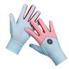 Children's sunscreen gloves Boys and girls summer thin sports non-slip full finger play pulley breathable riding gloves