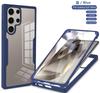 Shockproof 360 Full Body Screen Protector Cover For Samsung Galaxy S21 S22 S23 FE S24 Plus S25 Ultra Edge 5G Transparent Case
