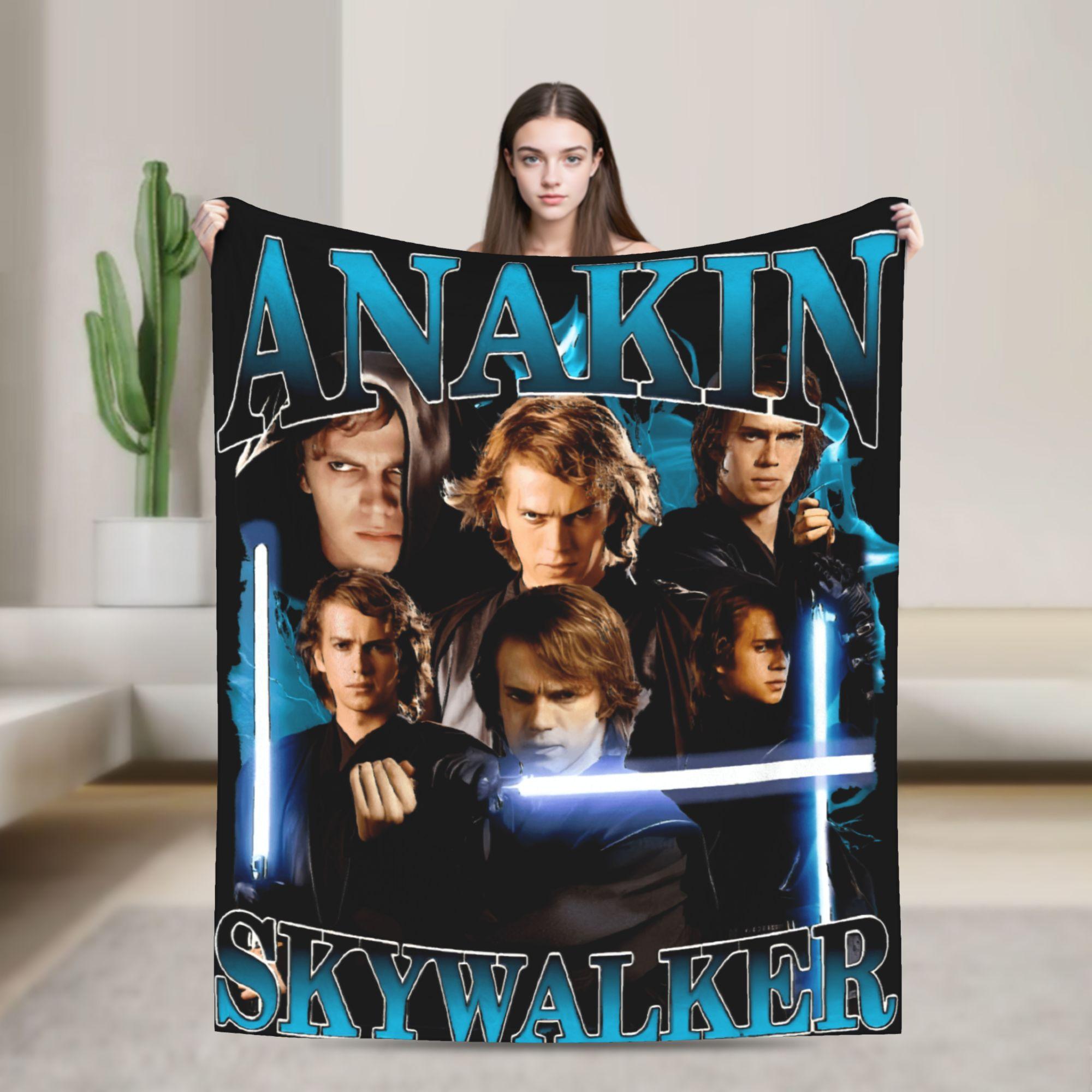 

I can fix him Anakin Skywalker meme Blankets Super Soft Plush Bedding Throws For Couch Chair Sofa Bed Flannel Bedspread Cover 75x90cm