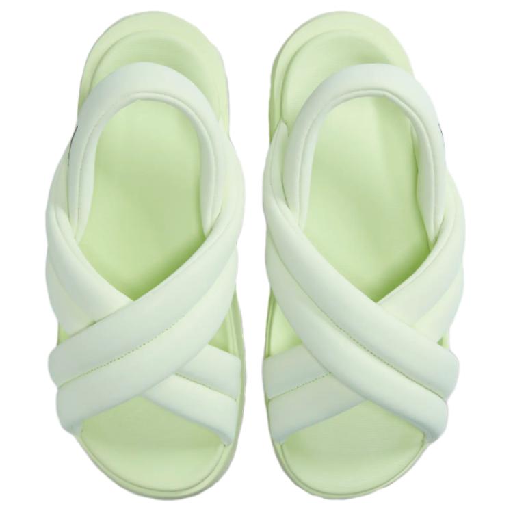 Nike Air Max Isla Women's Barely Volt/Black Air Cushioning Comfort Sandals FJ5929-700