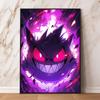 Cartoon Anime  Gengar Character Poster Print Kids Room Bedroom Decoration Painting Children's Holiday Gifts Classic
